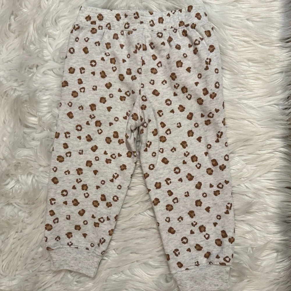 Carter’s Child of Mine Leopard Ruffle 2 Piece Set Girls‎ 2T